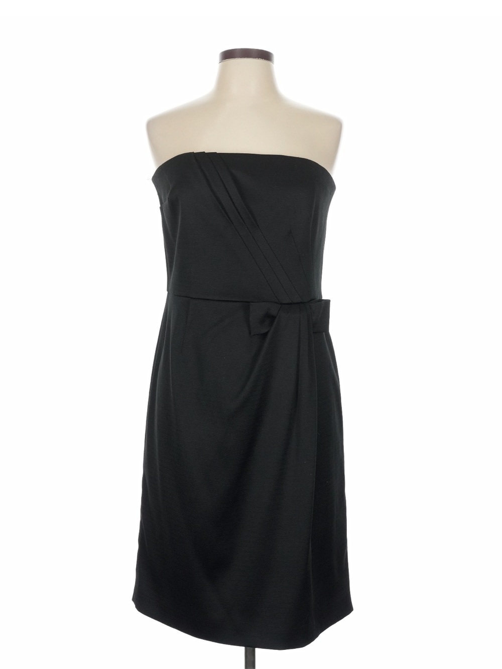 WHBM Strapless Black Cocktail Dress Size 12